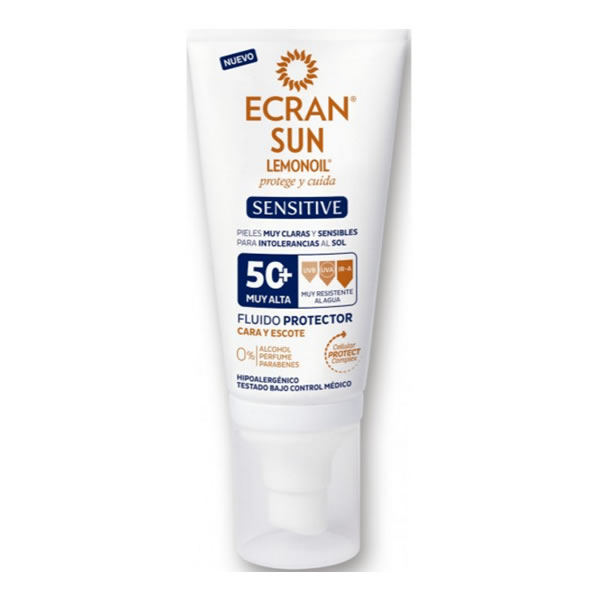 Image of Ecran Sun Lemonoil Sensitive Face Cream Spf50 50ml033