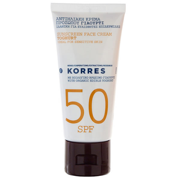 Korres Sunscreen Face Cream Yoghurt Spf50 50ml