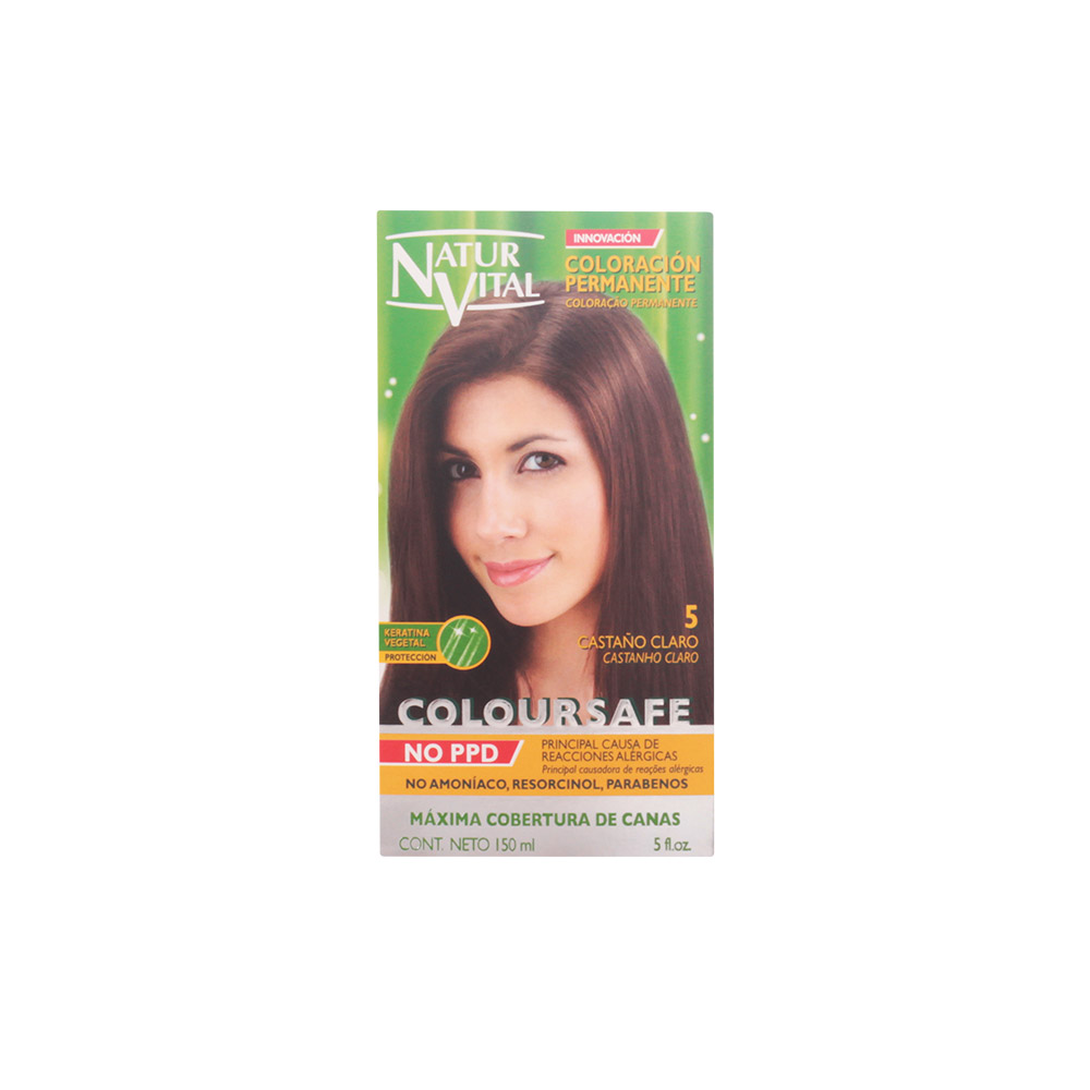 Naturaleza Y Vida Coloursafe Permanent Color 5 Light Brown 150ml