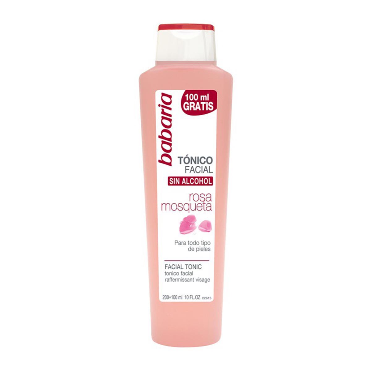 Image of Babaria Rosa Mosqueta Lozione Tonica Per Il Viso Analcolico 200ml + 100ml Gratis033