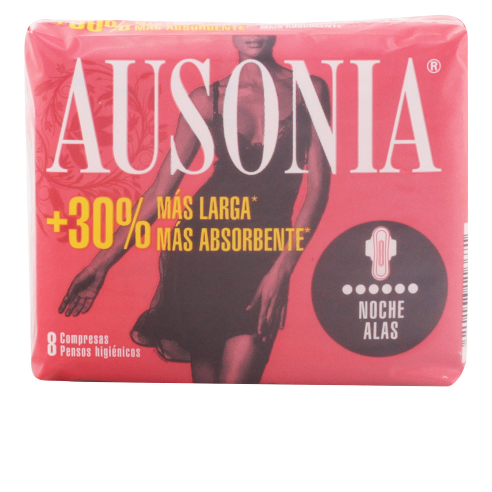 Image of Ausonia Night With Wings Sanitary Towels 8 Units033