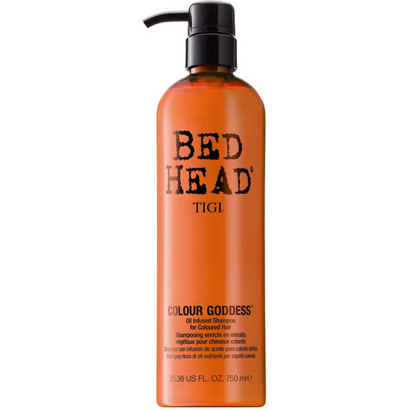 Image of Tigi Bed Head Colour Goddess Oil Infused Shampoo 750ml