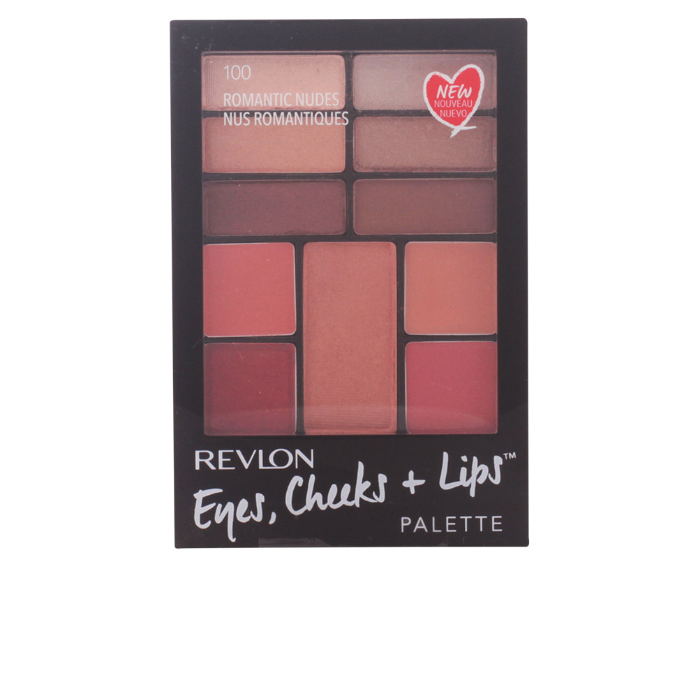 Image of Revlon Eyes Cheeks & Lips Palette 100 Romantic Nudes