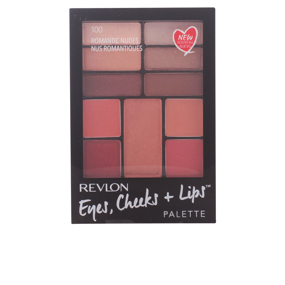 Image of Revlon Eyes Cheeks & Lips Palette 100 Romantic Nudes033