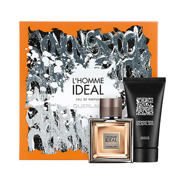 Image of Guerlain L&#39;homme Ideal Eau De Parfum Spray 50ml Set 2 Parti 2016