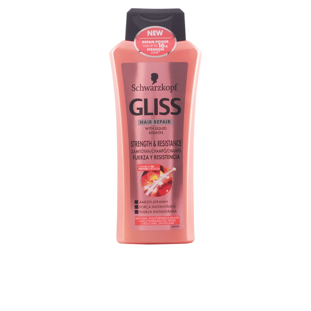 Image of Schwarzkopf Gliss Strength And Resistance Shampoo 400ml033