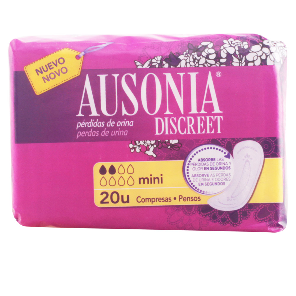 Image of Ausonia Discreet Mini Sanitary Towels 20 Units033