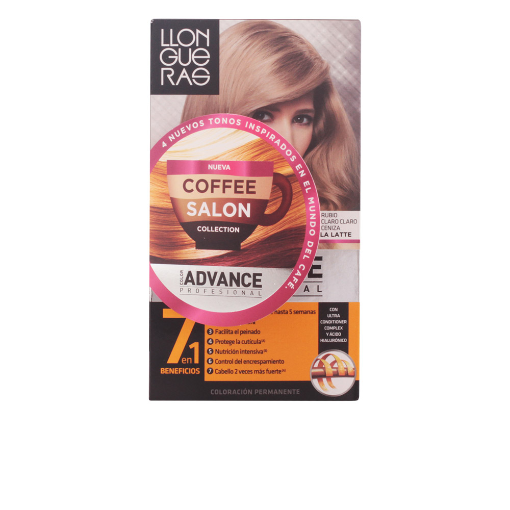 Image of Llongueras Color Advance Coffee Salon Collection Hair Colour 9.1 Light Ash Blond