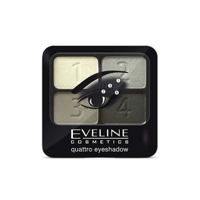 Image of Eveline Quattro Eyeshadow 03