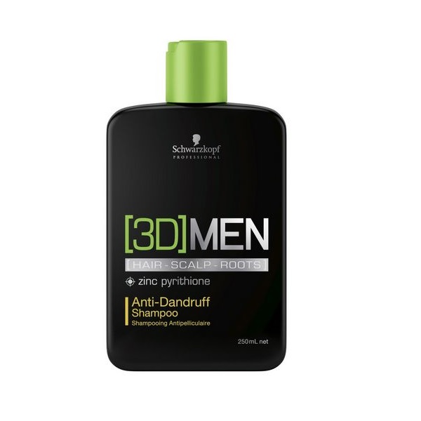 Image of Schwarzkopf Professional 3D Men Anti Dandruff Shampoo 250ml033