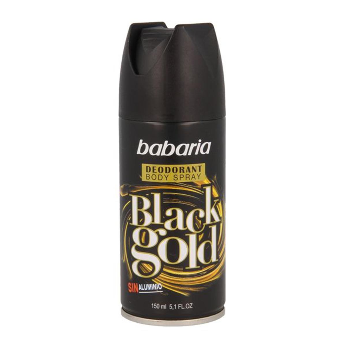 Image of Babaria Black Gold Deodorante Spray 150ml+50ml Gratis