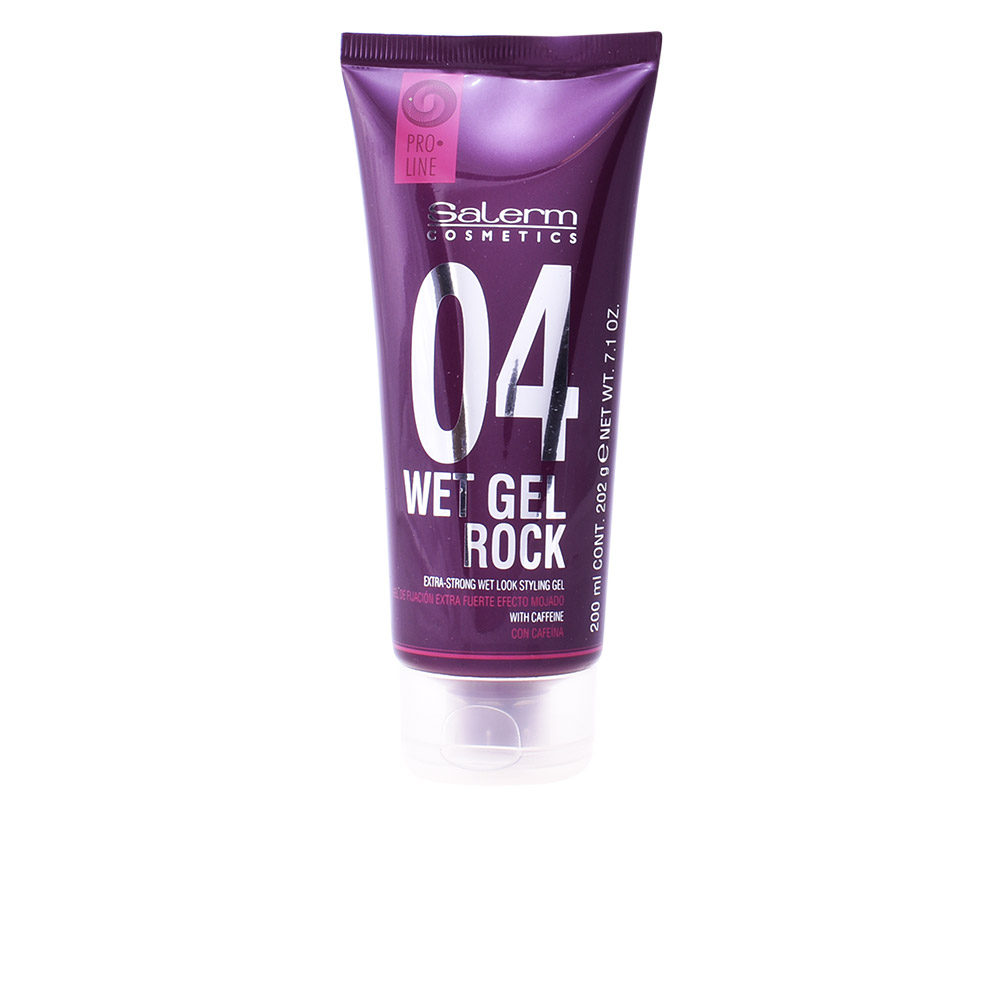 Image of Salerm Cosmetics Wet Gel Rock Extra Strong Wet Look Styling Gel 200ml033