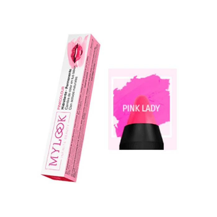 Image of My Look Pink Colour Lipstick Pink Lady