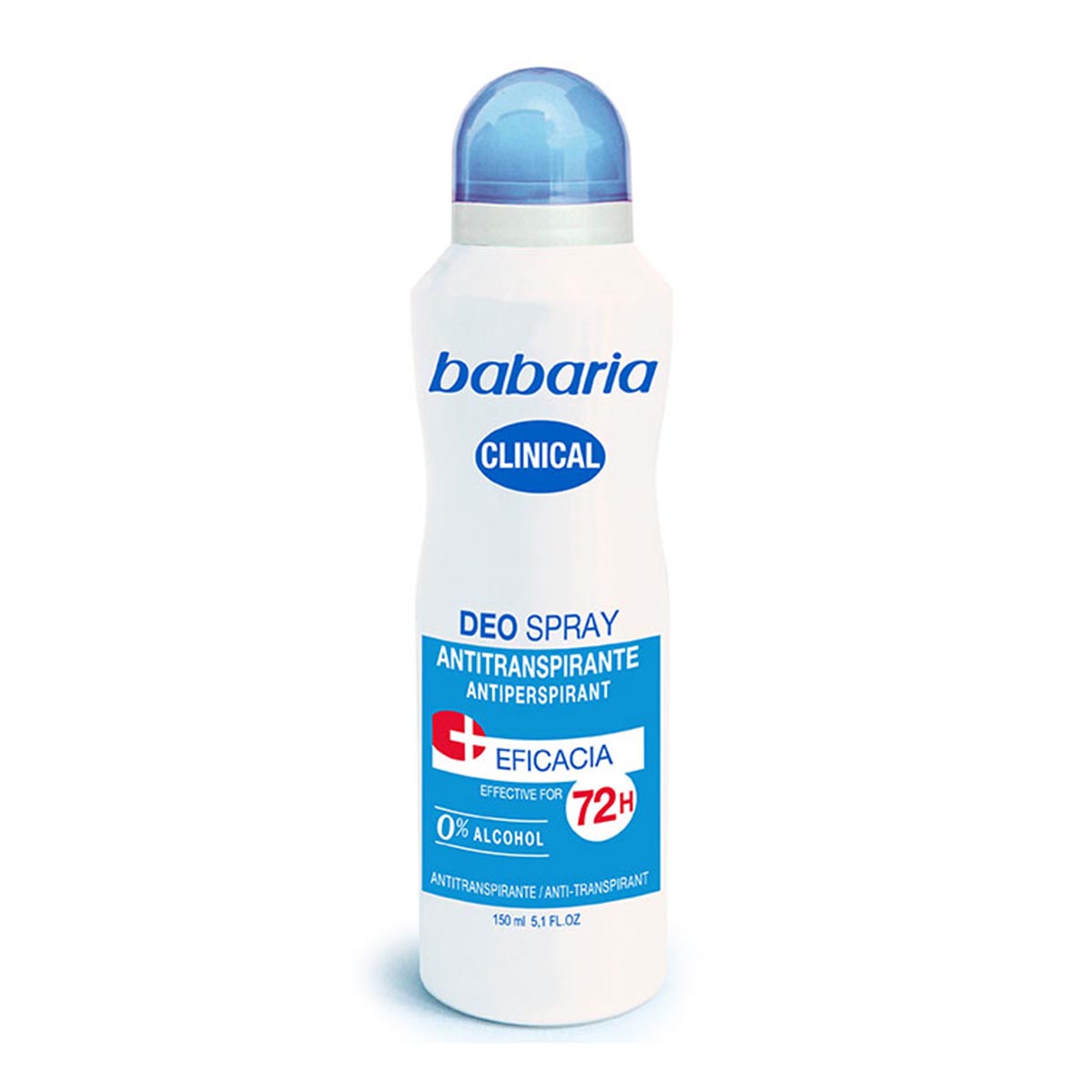 Image of Babaria Clinical Deodorante Antiperspirante 72h Spray 150ml033