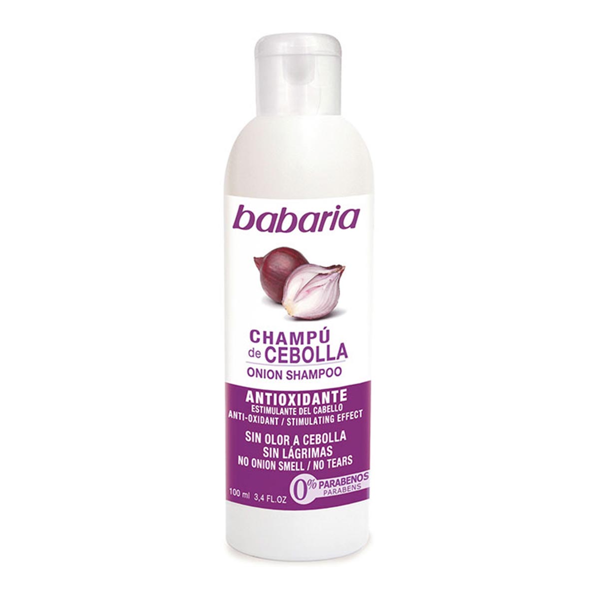 Image of Babaria Onion Shampoo Antiossidante Cipolla Senza Cipolla Odore 100ml