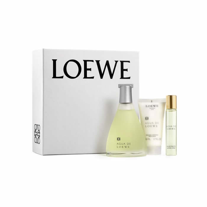 Loewe Agua De Loewe Eau De Toilette Spray 100Ml Set 3 Parti 2017