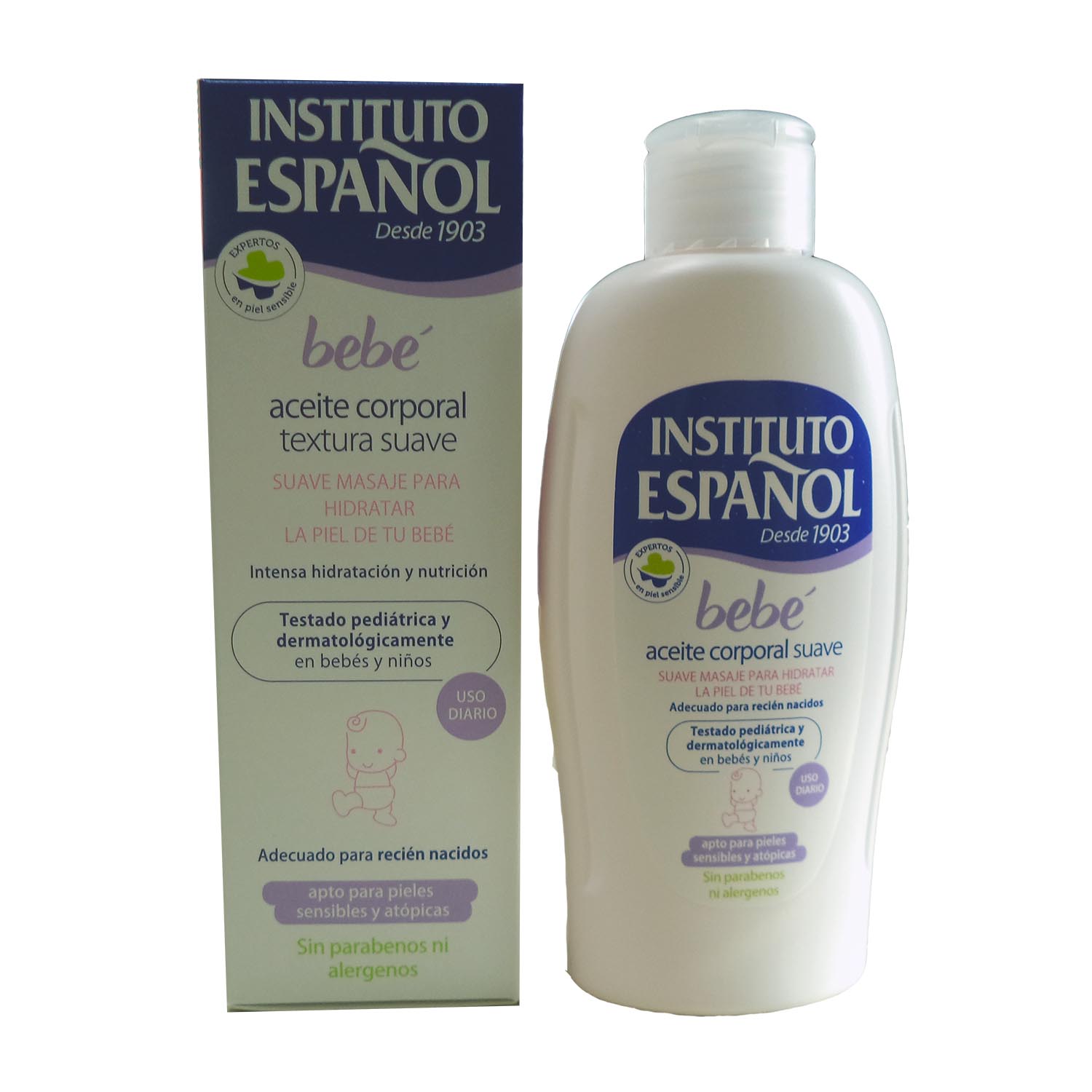 Image of Instituto Español Pelle Sensibile Olio Bambino Senza Allergeni 150ml033