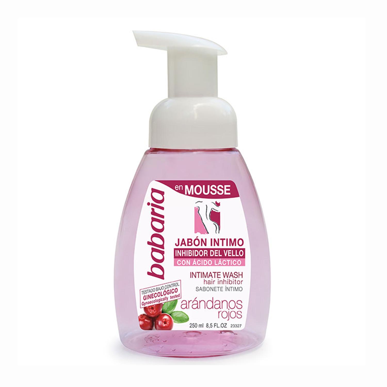 Babaria Sapone Intimo In Mousse Di Mirtilli Rossi 250ml