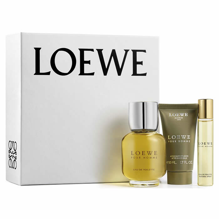 Image of Loewe Pour Homme Uomo Eau De Toilette Spray 100ml Set 3 Parti 2017033