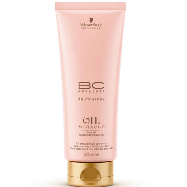 Schwarzkopf Professional BC Rose Oil Hair And Scalp Shampoo 200ml