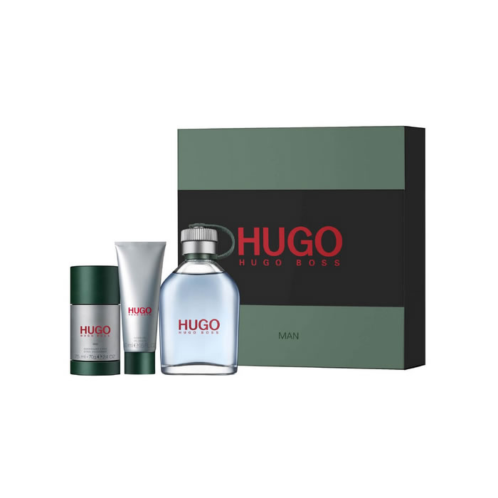 Image of Hugo Boss Man Eau De Toilette Spray 125ml Set 3 Parti 2018033