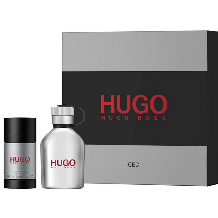 Image of Hugo Boss Iced Eau De Toilette Spray 75ml Set 2 Parti 2018033