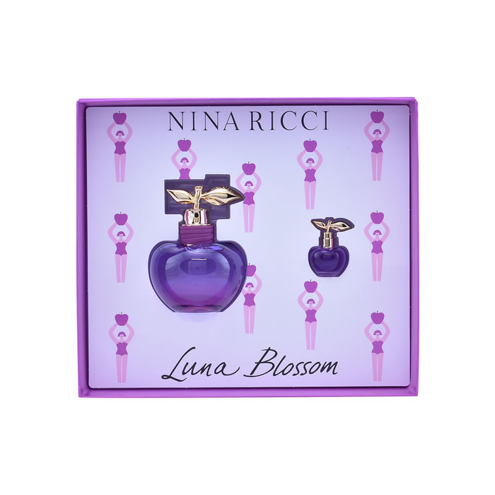 Image of Nina Ricci Les Belles de Nina Luna Blossom Eau De Toilette Spray 80ml Set 2 Parti 2018033