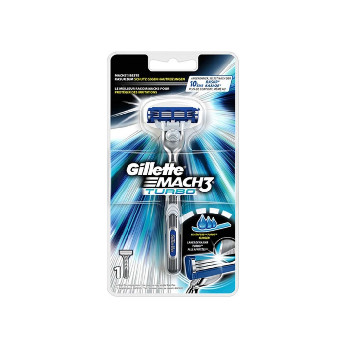 Image of Gillette Mach3 Turbo E Ricarica 1 Unità033