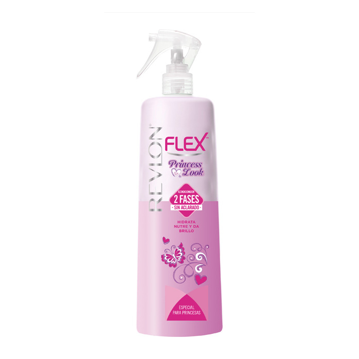 Image of Revlon Flex 2 Phase Leave In Conditioner Princess Look 400ml