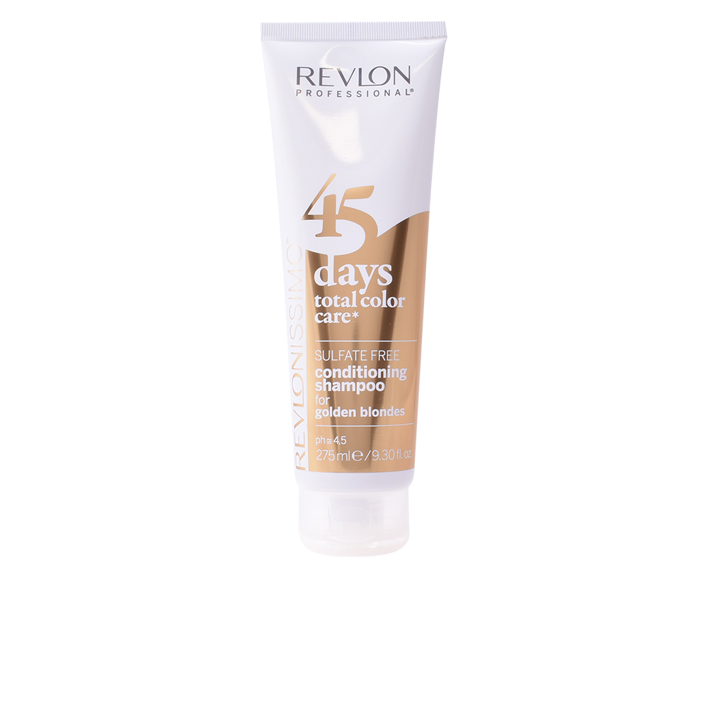 Image of Revlon Revlonissimo 45 Days Conditioning Shampoo Golden Blondes 275ml