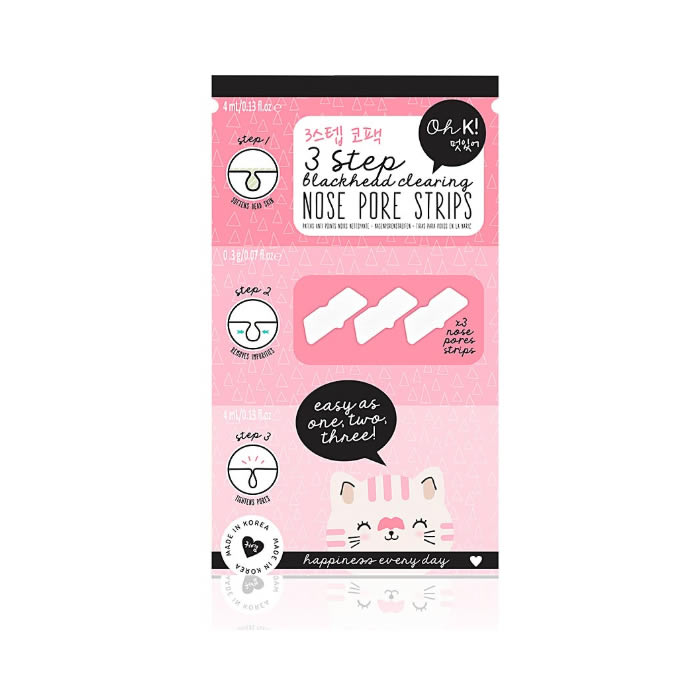 Image of Oh K! nerohead Cleanring Nose Pore Strips 3 Step033