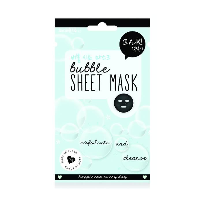 Image of Oh K! Sheet Face Mask Bubble Exfoliate And Cleanse