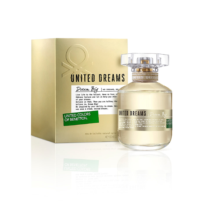Image of Benetton United Dreams Dream Big Woman Eau De Toilette Spray 80ml Special Edition