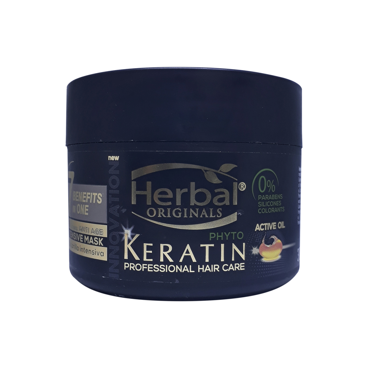 Image of Herbal Hispania Keratin Mask Intensive 7 Benefits BB Cream Anti Ageing 300ml