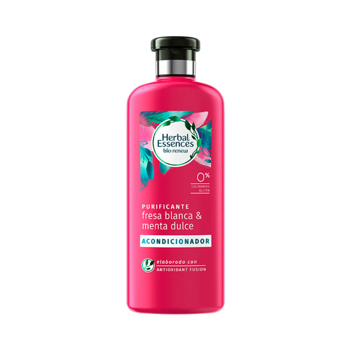 Image of Herbal Essences Strawberry & Sweet Mint Conditioner Clean 400ml