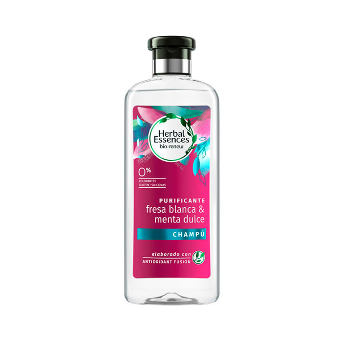Image of Herbal Essences Strawberry & Sweet Mint Shampoo Clean 400ml