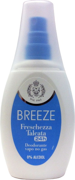 

BREEZE DEO VAPO NO GAS F/TALCAT 75