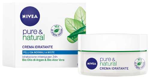 Image of NIVEA PURE&NATURAL C/IDRAT N/M 50M033