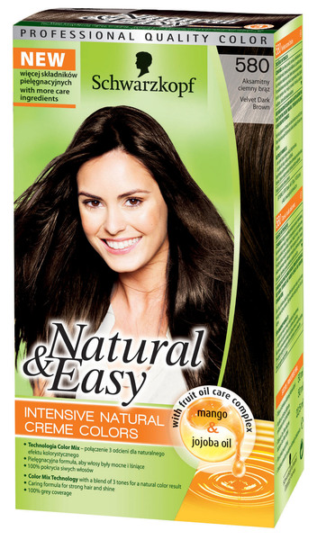 Image of NATURAL & EASY 580 CASTANO SCURO N033