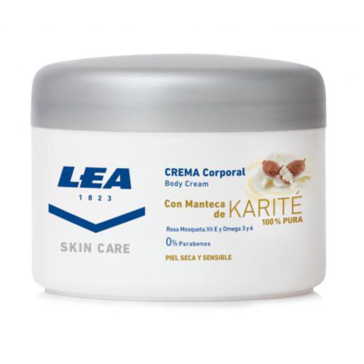 Image of Lea Skin Care Crema Per Il Corpo Con Burro Di Karite Pelle Secca200ml