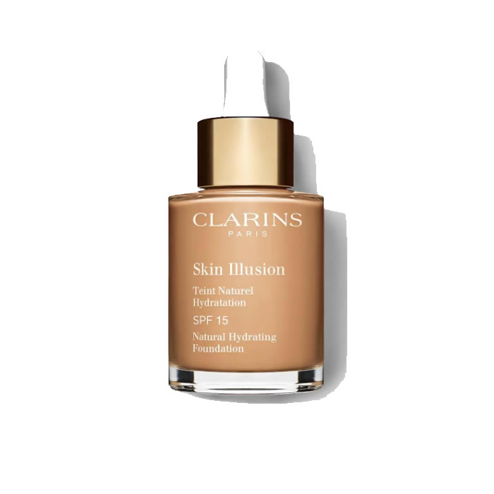 Image of Clarins Skin Illusion Natural Hydrating Foundation Spf15 111 Auburn 30ml033