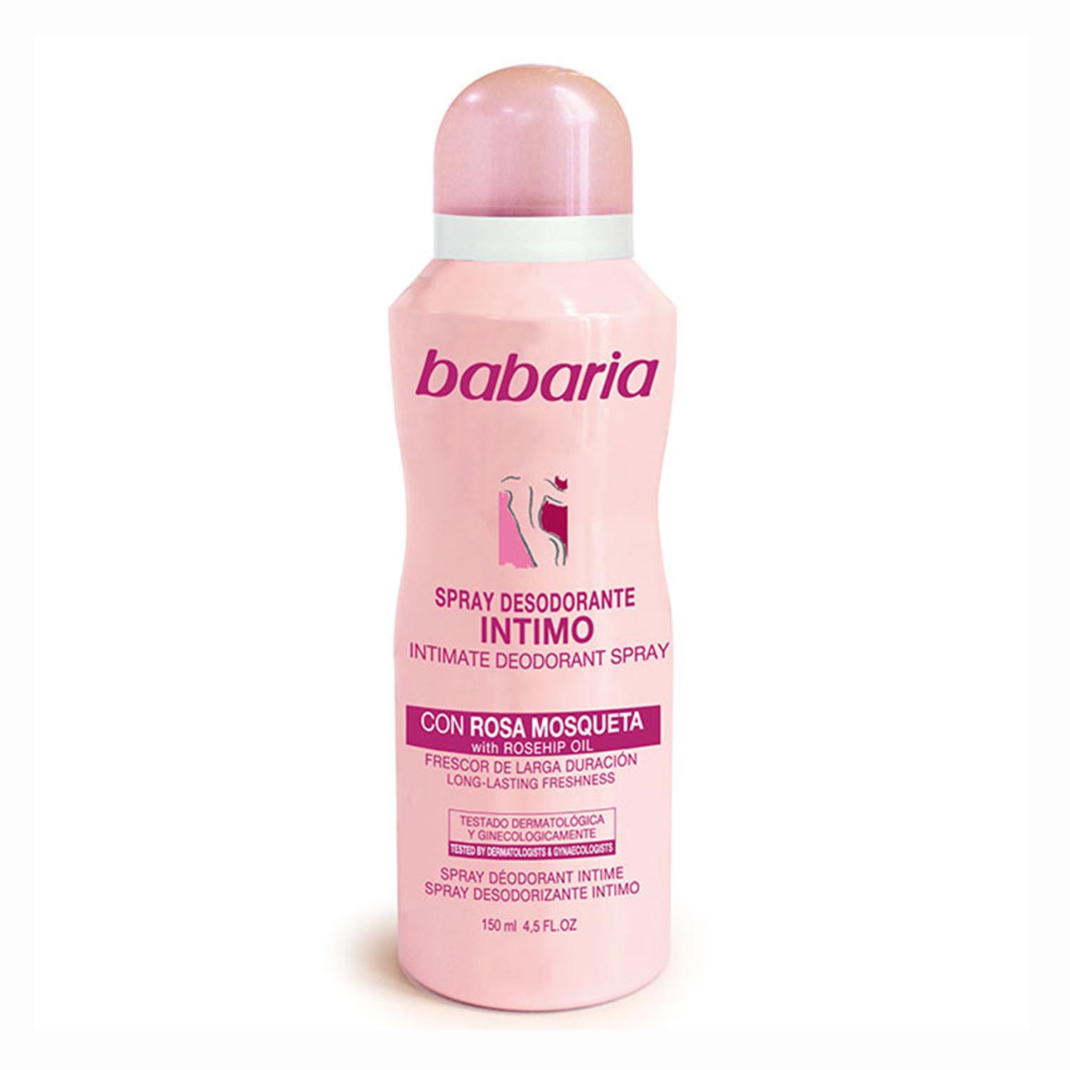 Image of Babaria Rosa Mosqueta Deodorante Intimo Spray 150ml033