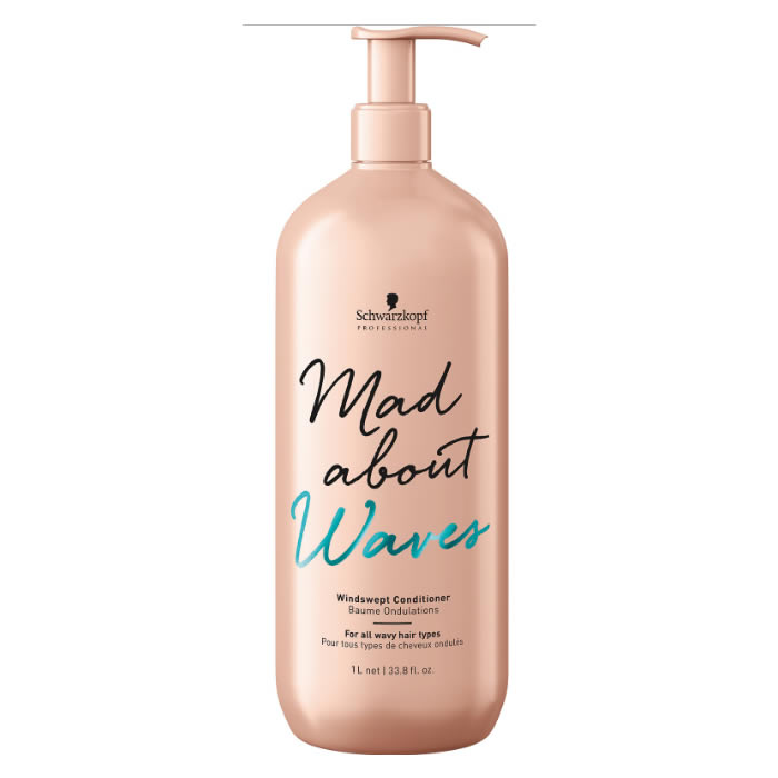 Image of Schwarzkopf Mad About Waves Conditioner 1000ml033