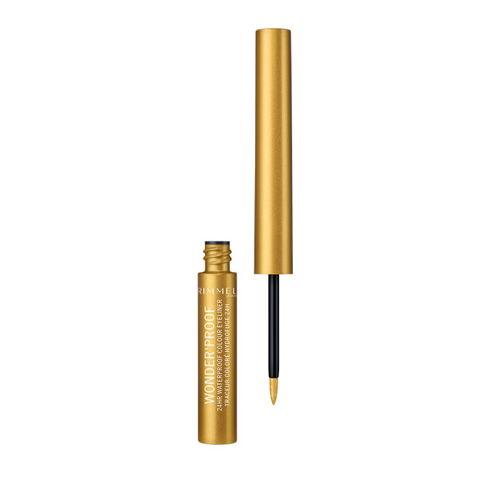 Image of Rimmel London Wonder&#39;Proof Waterproof Eyeliner 007 Shiny oro033