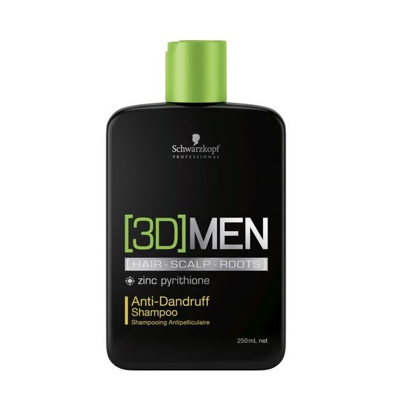Schwarzkopf Professional 3D Men Anti Dandruff Shampoo 250ml