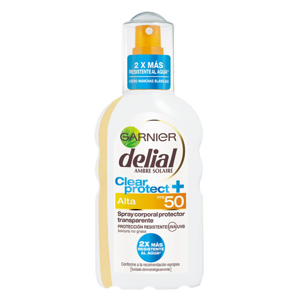 Image of Delial Clear Protect Transparent Spray Spf50 200ml