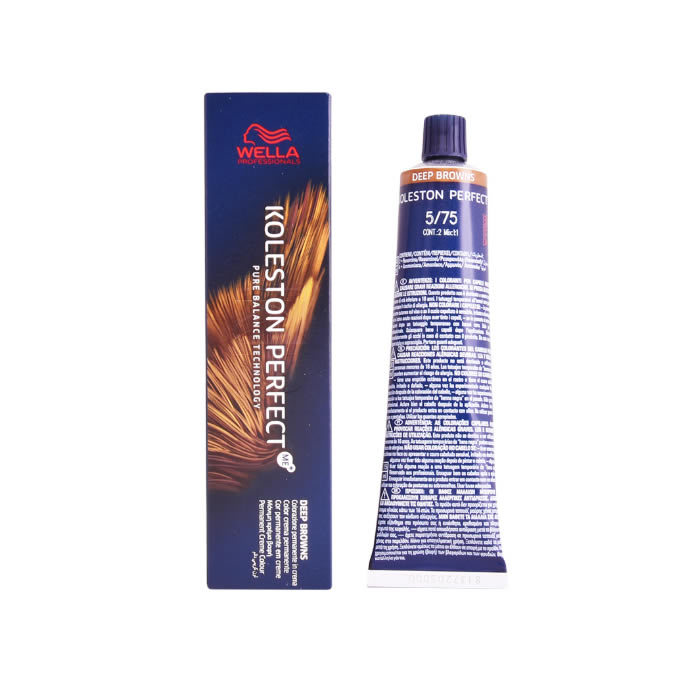 Image of Wella Koleston Perfect Me+ 5/75 Deep Browns 60ml033