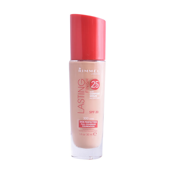 Image of Rimmel London Lasting Finish Foundation 300 Sand 30ml033