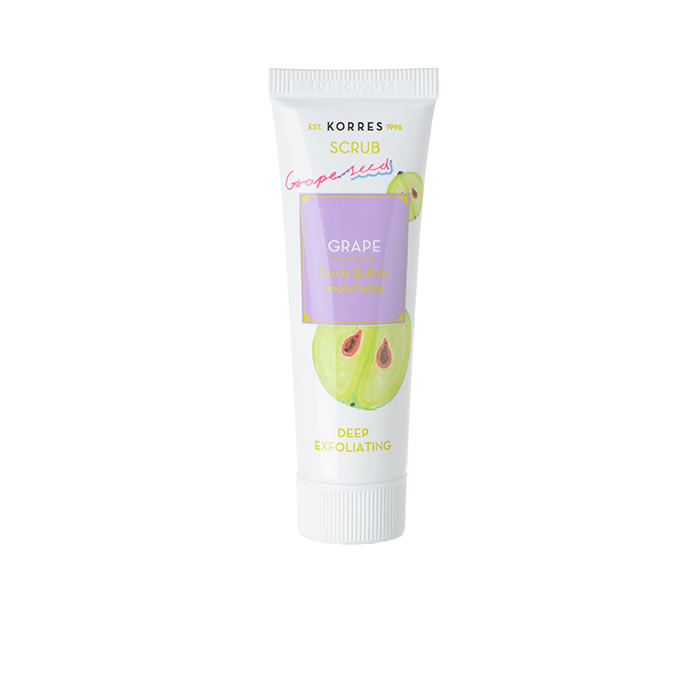 Image of Korres Deep Exfoliating Scrub Grape 18ml033