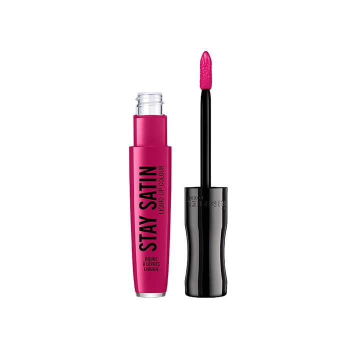 Image of Rimmel London Stay Satin Brillo Liquid Lip Colour 430 For Sure 5.5ml033